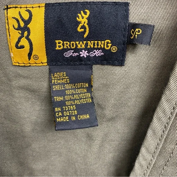 Browning For Her Reactar Shooting Vest Mesh Hunting Brown Pink Adjustable Small - Picture 2 of 7